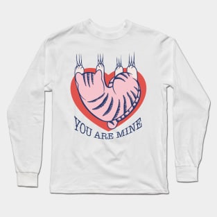 cat, you are mine Long Sleeve T-Shirt